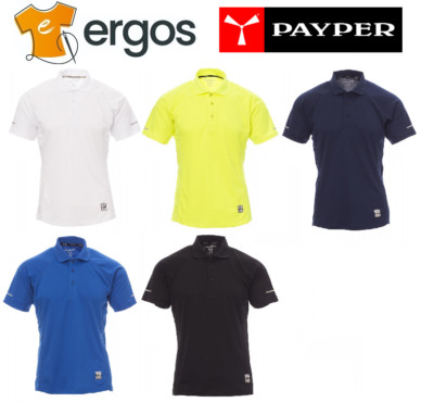 Polo Payper TRAINING Technical T-Shirt Men Running Short Sleeve Running Sport