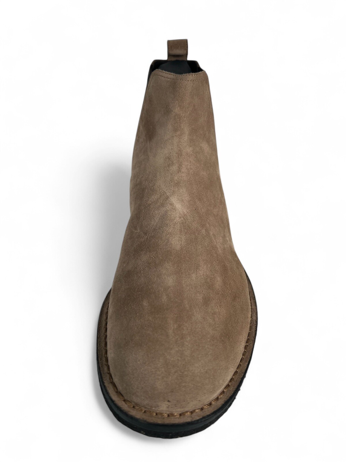 Stivali Chelsea Saint Laurent scamosciati marroni $845 taglia US 10 5 Made in Italy