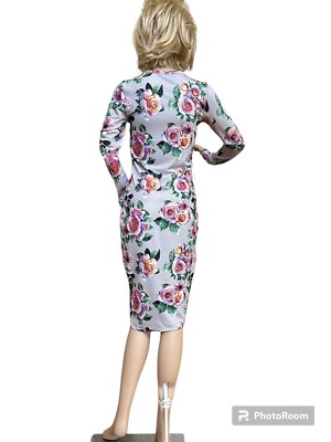 zara floral bodycon dress Boden Women's Zara Cross Waist Jersey Dress in Red main image 0