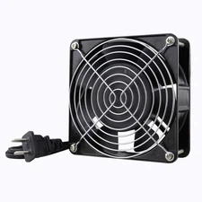 AC 12038 120mm x 38mm 110V 120V Dual Ball Metal Cooling Axial Fan High Airflow