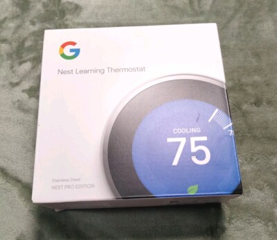 Google Nest Learning Thermostat 3rd Generation  Open Box, NEW!!! 