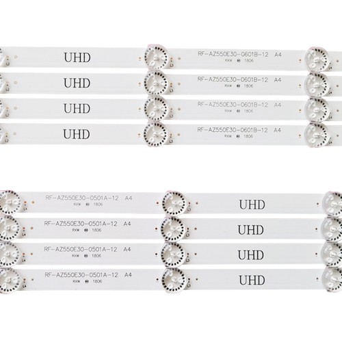LED Strips for LG 55UJ6200-UA 55UJ620Y-TA 55UJ620V PTV55U21 RF-AZ550E30-0501A-12 - Picture 4 of 4