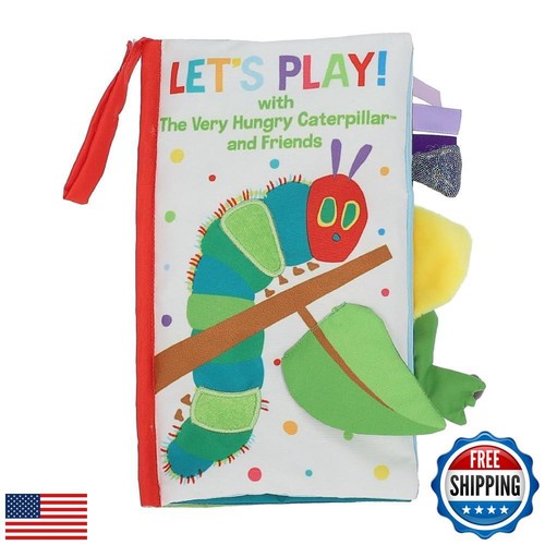 Eric Carle Very Hungry Caterpillar Sensory Soft Book “Let’s Play” - Crinkle T