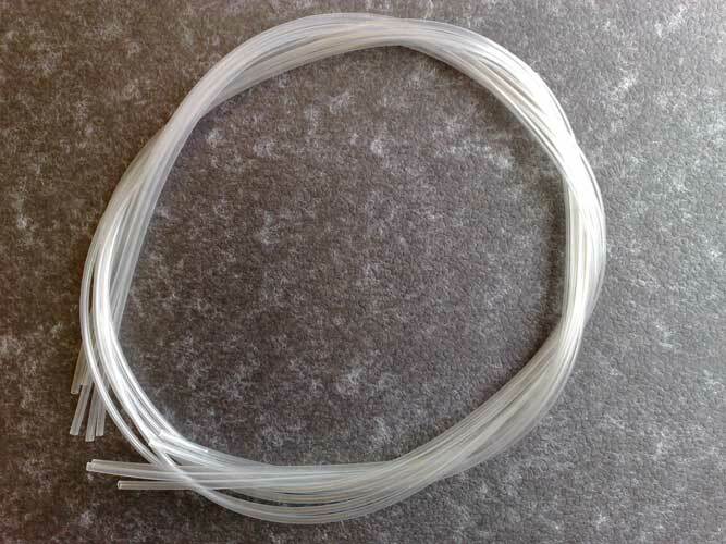 5m CLEAR HEAT SHRINK TUBE 3.0mm hair rigs carp fishing