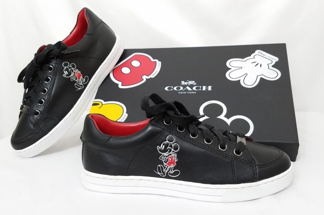 coach mickey mouse shoes