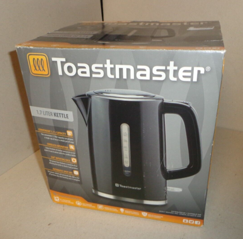 NEW Toastmaster TM796KECB 1.7L Electric Kettle Pot Cordless 360° Rotating Base - Picture 1 of 2
