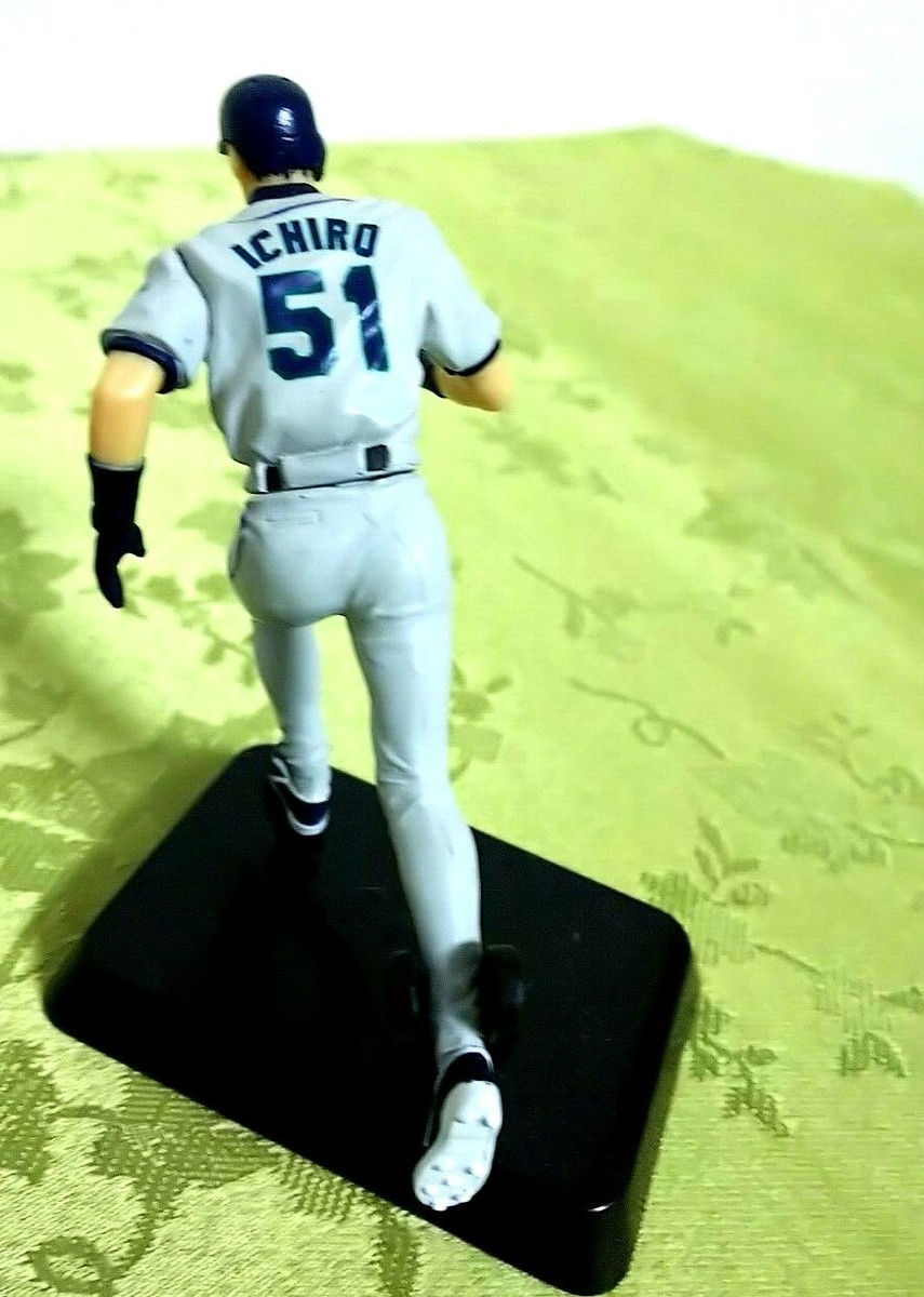 Rare !! MLB Ichiro figure Seattle Mariners Version Real base