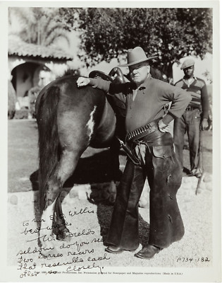 WC FIELDS signiertes Foto - Komödie Filmschauspieler - Preprint