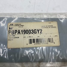 Hammond PBPA19003GY2 19 Rack Aluminium Blank Panel Grey