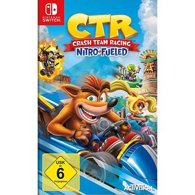 Crash Team Racing CTR Nitro Fueled Nintendo Switch/Lite/OLED Rennspiel NEU&OVP