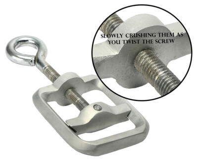 Steel Ball Crusher Fetish Couples Toy CBT BDSM Bondage Sex Toys for Men | eBay Steel Ball Crusher Fetish Couples Toy CBT BDSM Bondage Sex Toys for Men | eBay