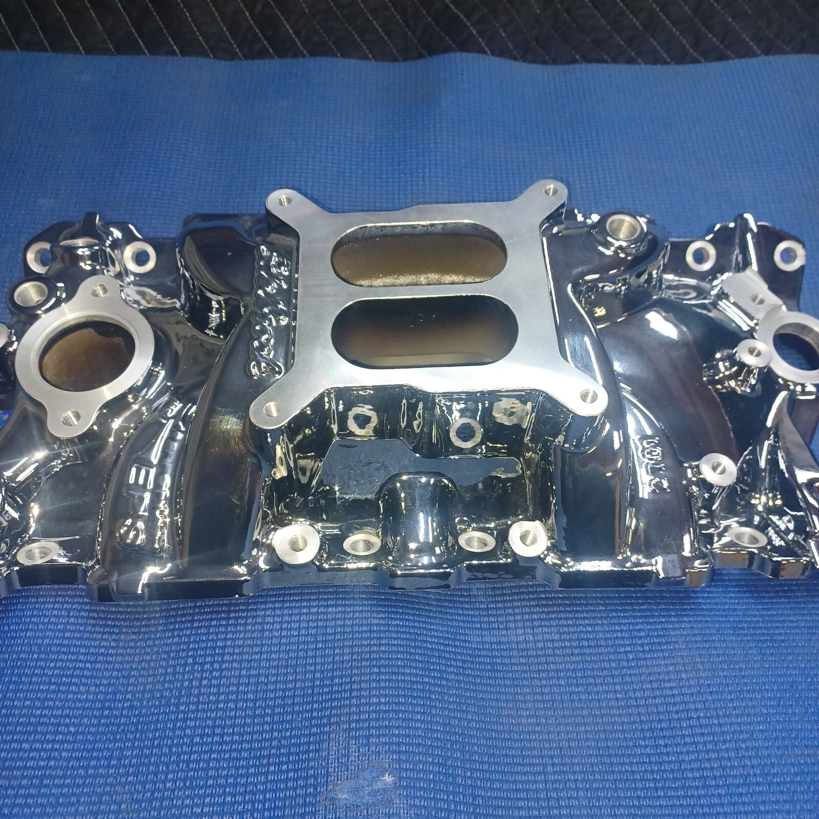 Edelbrock 2701CP Performer EPS Intake Manifold for 195586 SBC W/ Chrome Plasma eBay