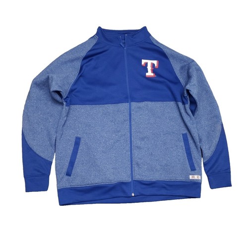 テキサス　レンジャース　Majestic　ジャケット 💥 Texas Rangers Dry Base Majestic Full Zip Windbreaker Jacket XL
