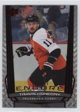 2025-26 Upper Deck Series 1 Encore Red /199 Travis Konecny #E-81 3d2
