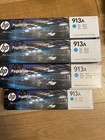 HP 913A Cyan Original Pagewide Ink Cartridge Page Yield 3000 (P/N F6T77AE)