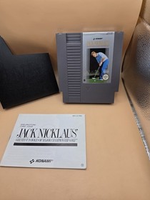 Jack Nicklaus` Golf Nintendo NES Spiel komplett mit OVP und Anleitung CIB