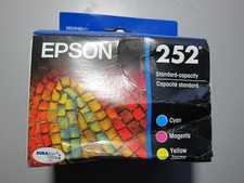 Epson 252 T252520-S TriColor Ink Cartridge Exp. 06/2028