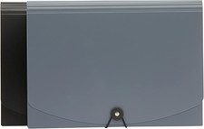 Expanding File Folder, Document Organizer with 13 Pockets, Letter Size, Waterpro