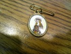 VINTAGE-- RARE-- RICORDO S. ROSA VITERBO --PORCELAIN PIN MEDAL — photo 4