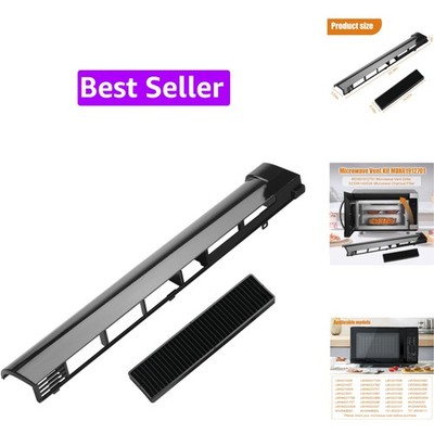 Microwave Vent Kit Microwave Oven Top Vent Grille Come with Microwave Filter ...
