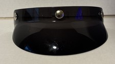 3 Snap Bubble Visor Black BV200 Made In The USA