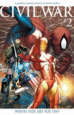 Civil War #2 Facsimile Edition Michael Turner Foil VariantMarvel NM