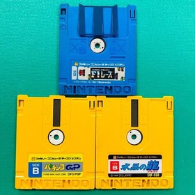 [Set of 3] Famicom Disk System Famicom Grand Prix F1 Race Pachinko GP Crystal