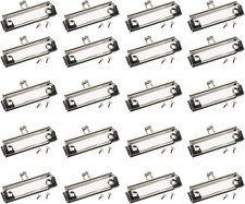 Mountable Clipboard Clips - Pack of 20 Screw-On Installation & Clipboard Hardwar