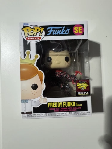 Funko Pop Freddy Funko Carnage Metallic LE 2000 SDCC! Free Protector