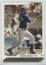 2002 Fleer Focus Jersey Edition Jose Hernandez #225 0au4