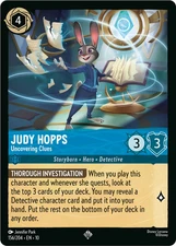 Judy Hopps - Uncovering Clues - 156/204 / English / Near Mint