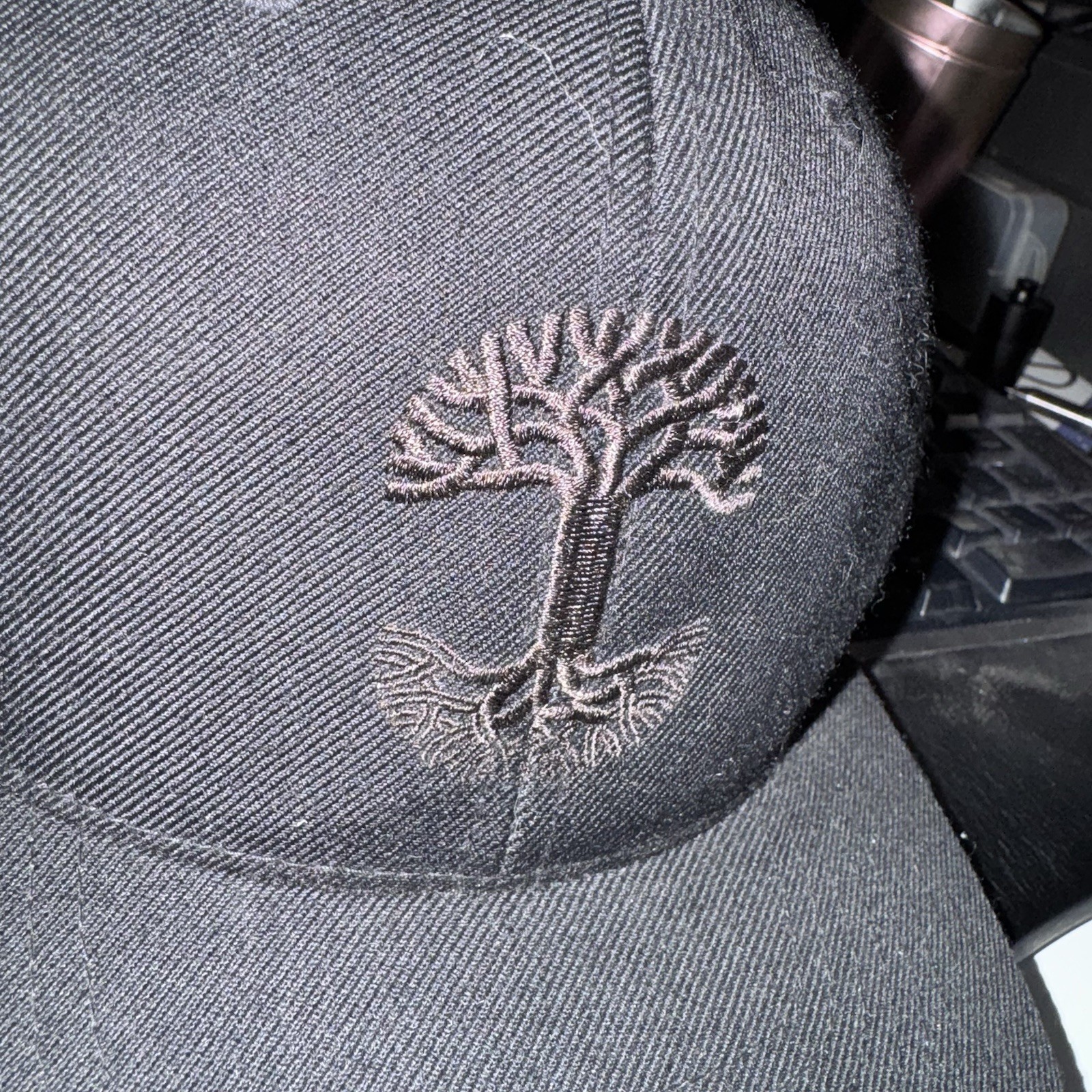 Oaklandish Black Tree Graphic Adjustable Snapback… - image 2