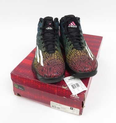 Adidas Adizero Crazy Light 2 Basketball Shoes Men s US 13 Black Multicolor C7590