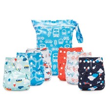 Simple Being Reusable Cloth Diapers - One Size, Adjustable, Washable, Absorbent