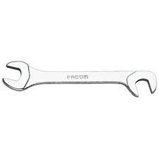 Facom Fm-34.7 Short Satin Angle Open-End Wrench - 7 Mm
