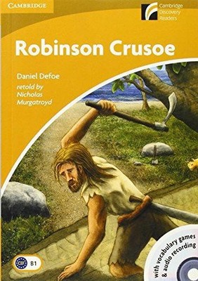 Robinson Crusoe Level 4 Intermediate Book with CD-ROM and... - Defoe, Daniel