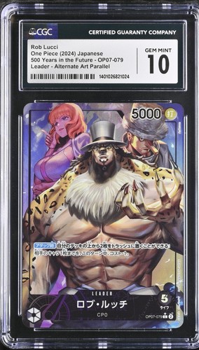 Rob Lucci (Parallel) graded CGC 10 for sale on eBay