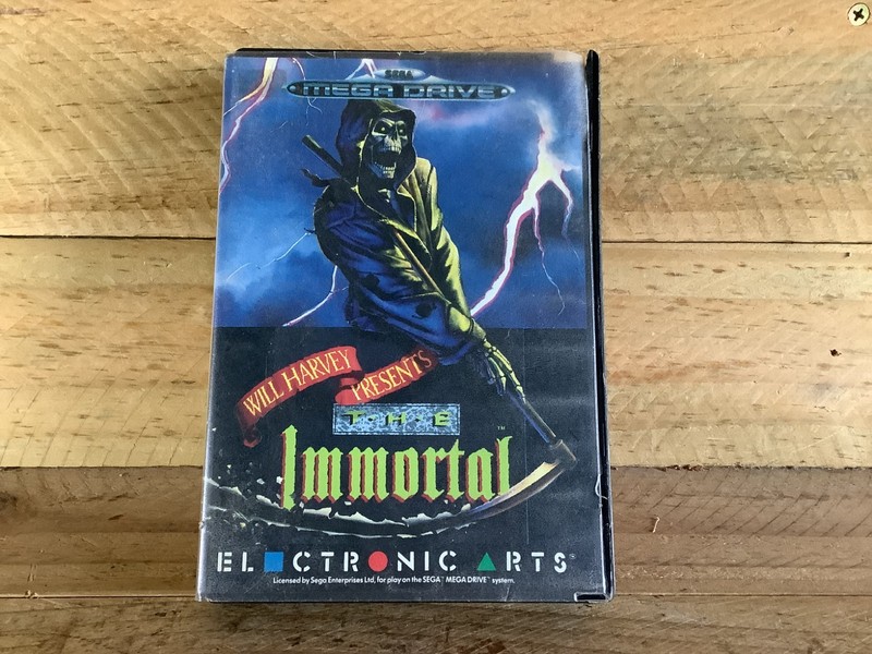 SEGA MEGA DRIVE GAME - THE IMMORTAL - 16-BIT CARTRIDGE TESTED WORKING