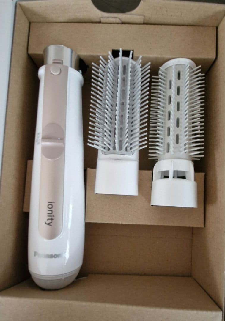Panasonic Ionity KuruKuru Hair Dryer White EH-KE2L-W AC100V Brush