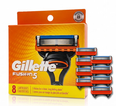 Gillette Fusion 5 Razor Blades 8 Cartridges