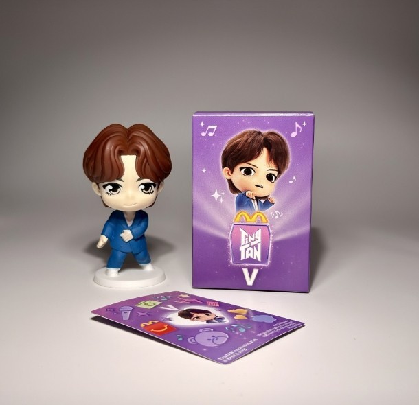 FULL Set of 7 BTS TinyTan Figures McDonald's Happy Meal Toy 2025