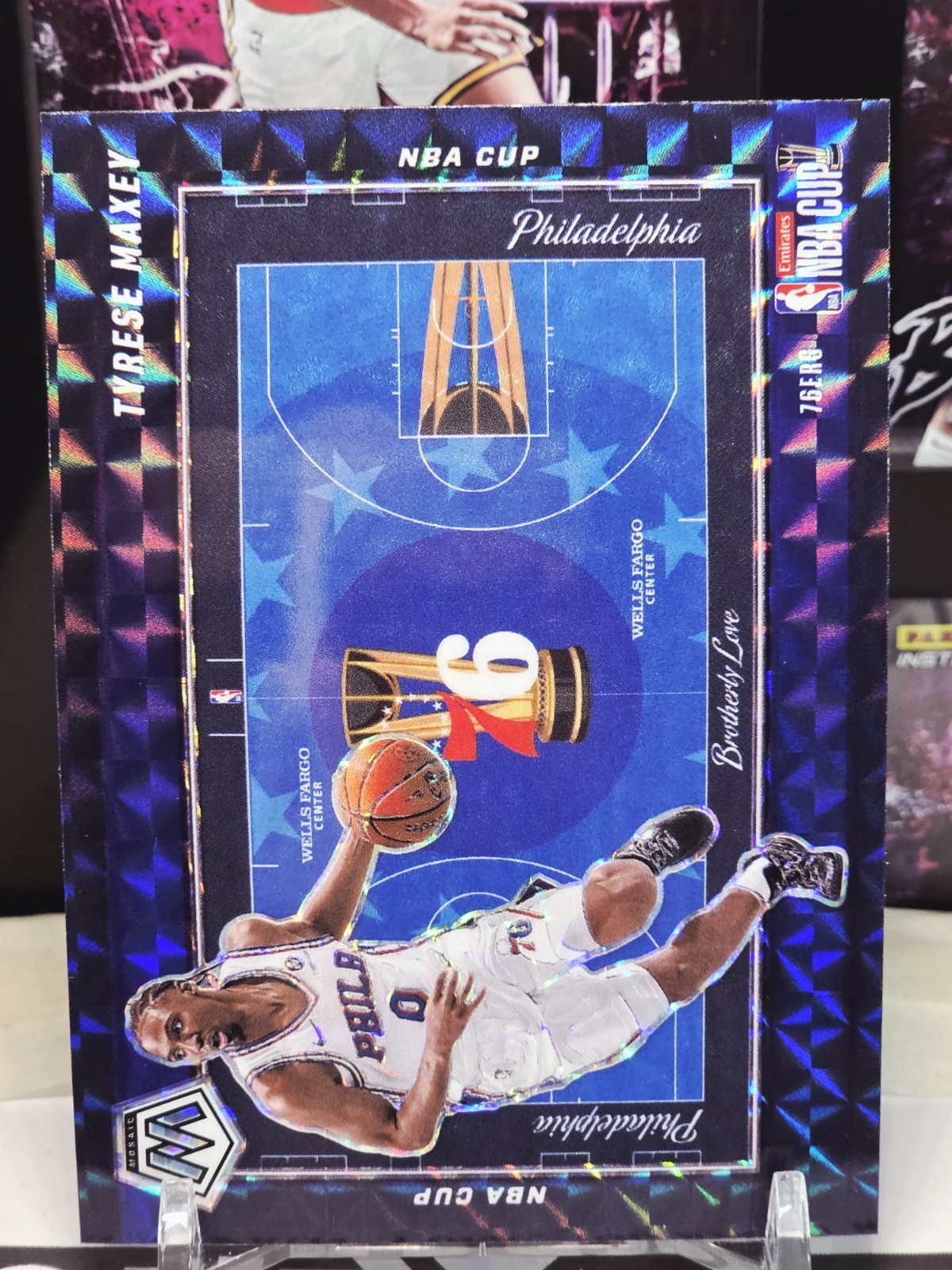 2024-25 Mosaic NBA TYRESE MAXEY NBA Cup SP