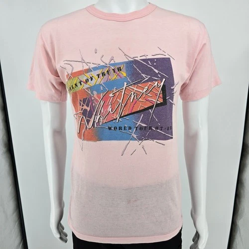 Whitney Houston Moment of Truth 87-88 World To 1980s vintage concert t-shirt, vintage, single stitch, B+ condition
