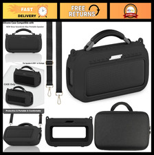 Silicone Cover  Hard Case for Portable Speaker - Protective Travel Case with St