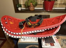 Crescent Moon Eva Foam Snowshoes Color Red