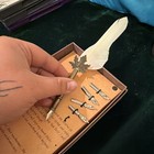 Feather Quill Dip Pen Calligraphy Set w/ 4 Interchangeable Metal Nibs, Box — photo 4
