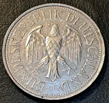 1977 J GERMANY ~ Deutsche Mark ~ Great Vintage West German Coin 