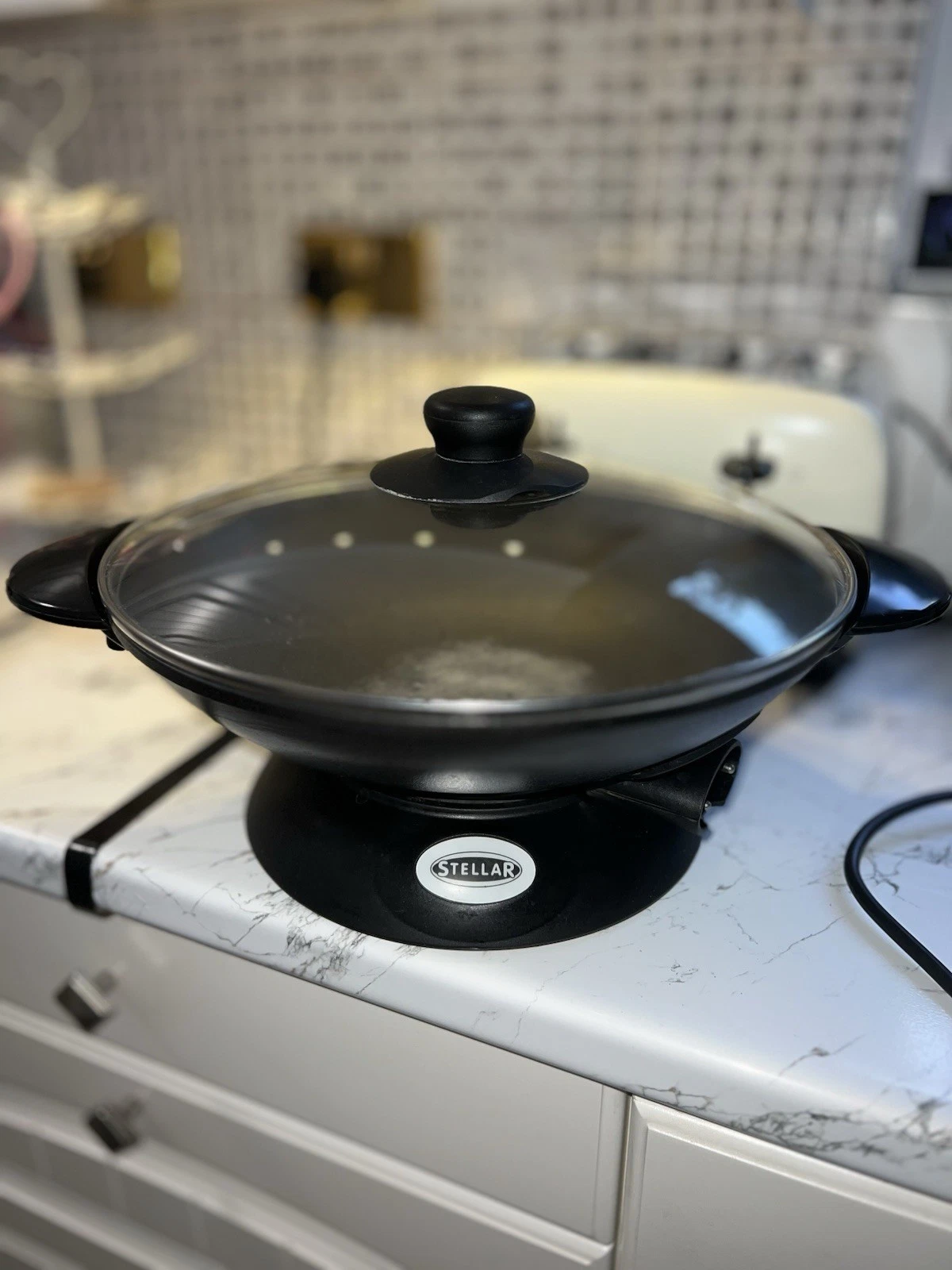 Stellar 35cm Electric Wok