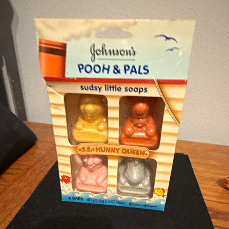 Johnson's Pooh & Pals Honey Deodorant Soap 4-Bar Multipack 1.5 oz Each