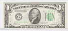 $10 Series 1934 A serial no G 19139143 B — photo 1